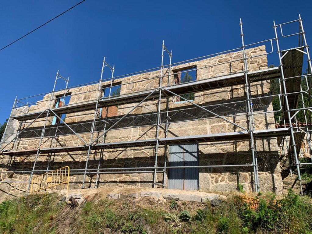 andamio de construccion